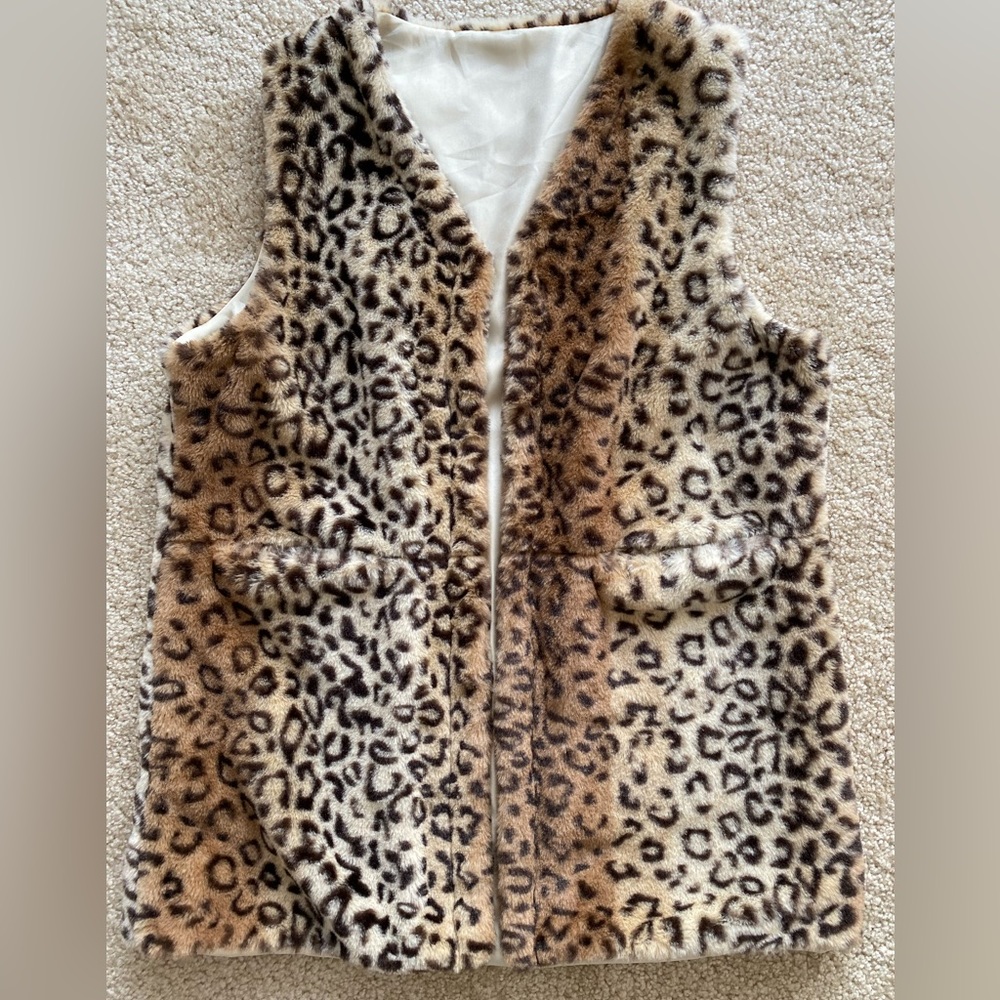 No Name Vest OS Brown/Tan